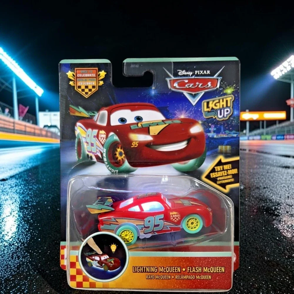2026 DISNEY PIXAR CARS LIGHT UP RACE TO CELEBRATE SET OF 6 **NEW RELEASES**